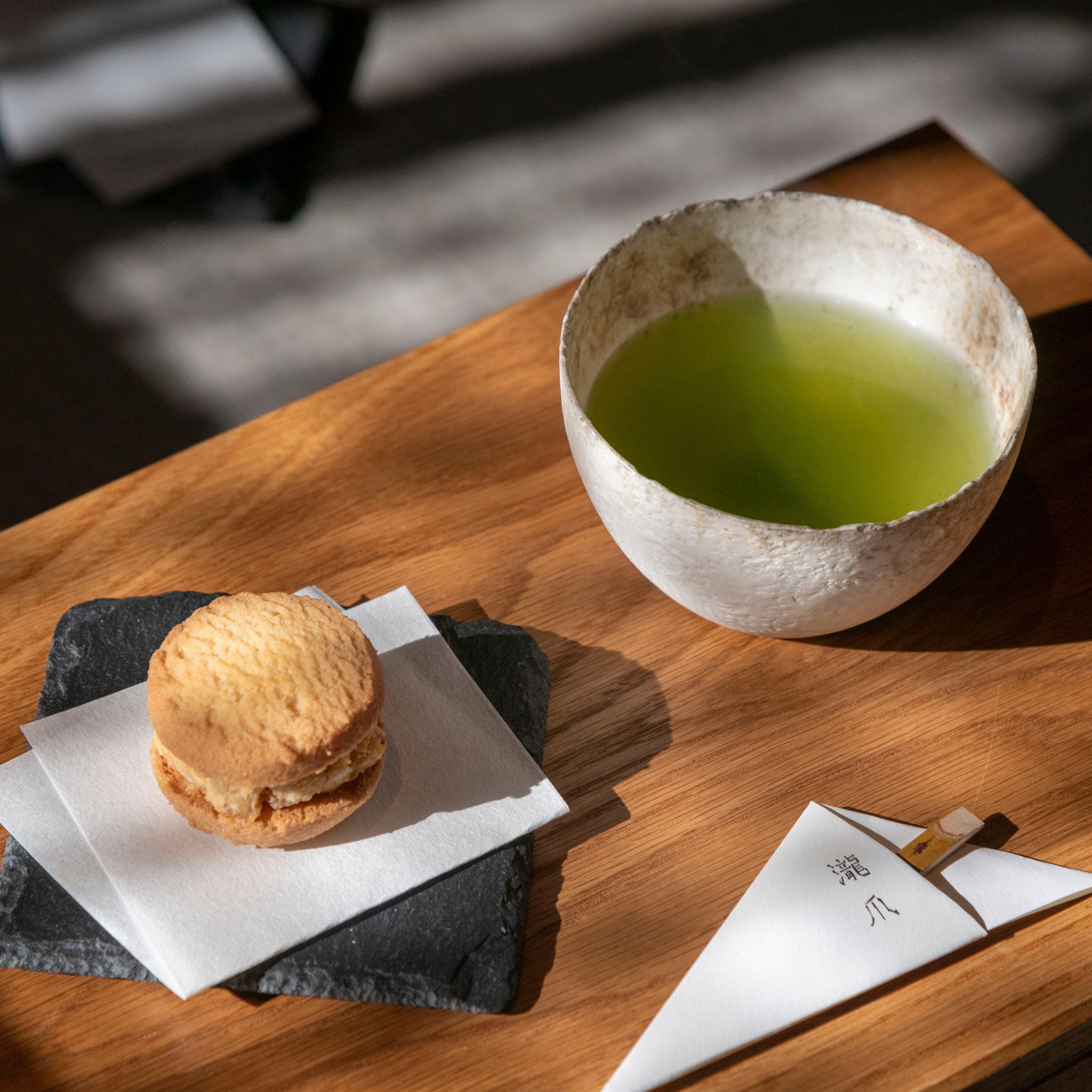 【Balancing Tea -Session in Japanese- 】 Three kinds of tea served with seasonal sweets