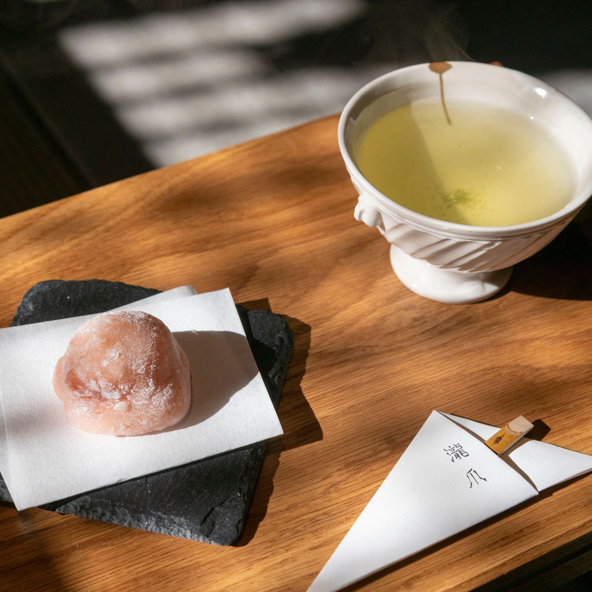 【Balancing Tea -Session in Japanese- 】 Three kinds of tea served with seasonal sweets